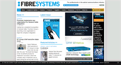 Desktop Screenshot of fibre-systems.com